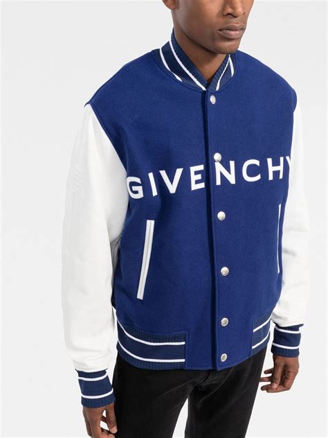 givenchy jersey varsity jacket|Givenchy jacket.